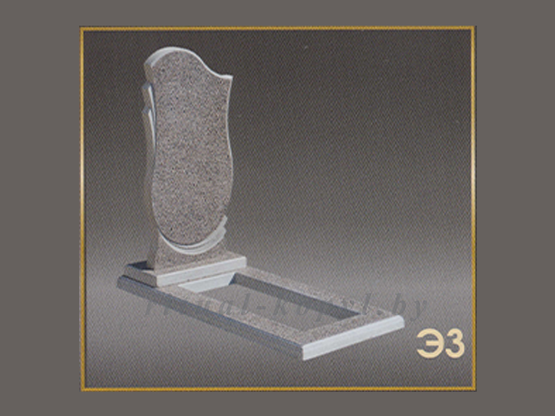 Бюджетный памятник из гранитно-мраморной крошки